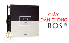 gia giay dan tuong, giá giấy dán tường BOS