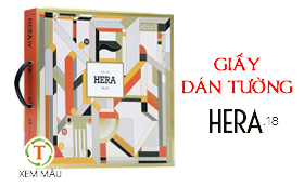 gia giay dan tuong, giá giấy dán tường HERA