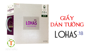 giá giấy dán tường lohas