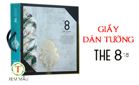 gia giay dan tuong, bảng giá giấy dán tường the 8