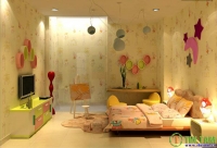 Sử dụng giấy dán tường cho phòng bé thêm đẹp