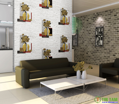 giấy dán tường 3d