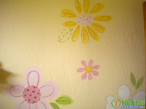 giấy dán tường phòng bé