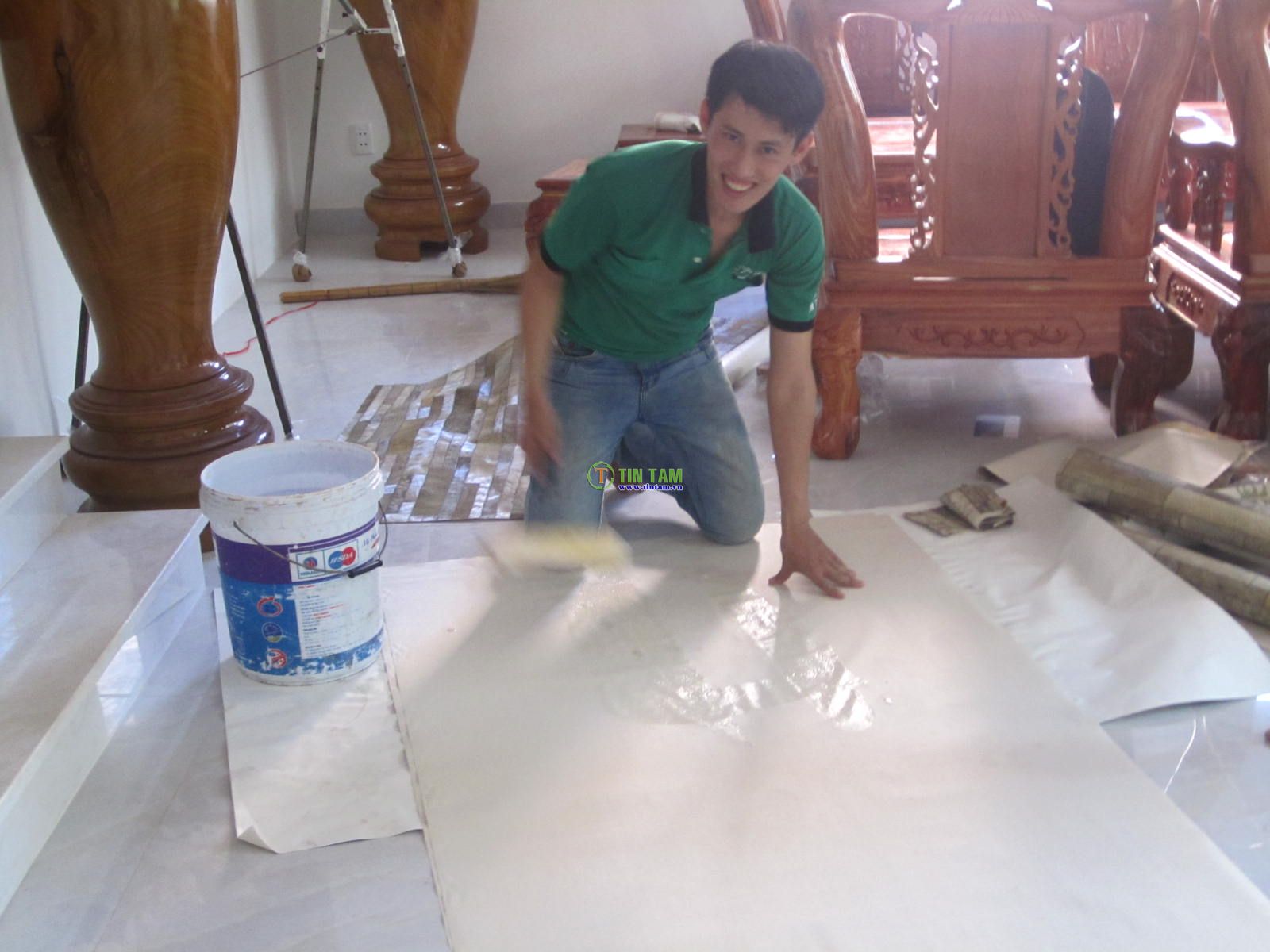 giấy dán tường hàn quốc đẹp cao cấp 3