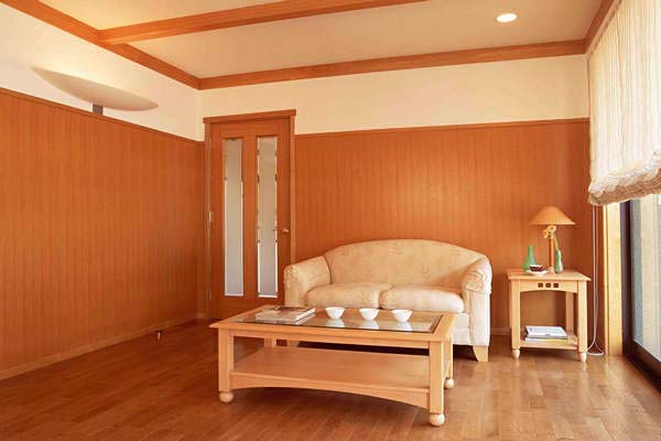 giấy dán tường giả gỗ