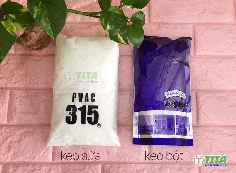 keo hồ dán giấy dán tường